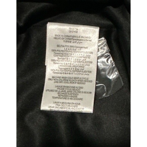 BCBGeneration Dress Size 0 Multicolor Sheer Back V-Neck Lined Whimsy Goth NWT - Picture 4 of 4